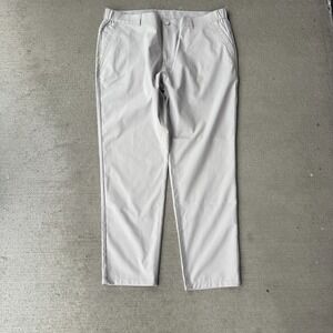Jack Archer Mens Trousers Modern Pants Stone White Stretch Performance 38/30